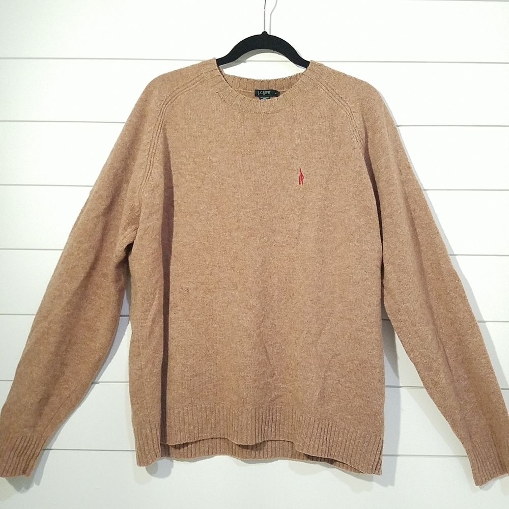 Vintage J.Crew Tan Brown Men's Sweater